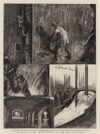 De watervoorziening van Londen, aantekeningen bij de Kent Waterworks door William Bazett Murray